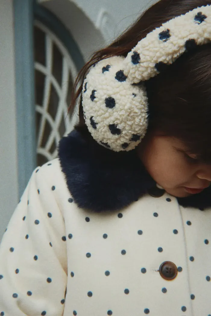 Konges Sløjd за деца JODY TEDDY EARMUFFS GRS бежови KS105718