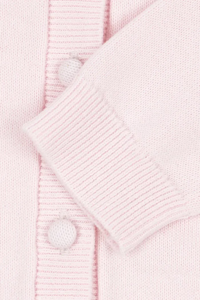 Konges Sløjd жилетка за деца от памук CATHY CARDIGAN розова KS105937