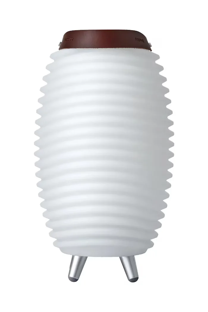 Kooduu Led лампа с високоговорител и място за съхранение Synergy 35 Stereo 2.0 в бяло