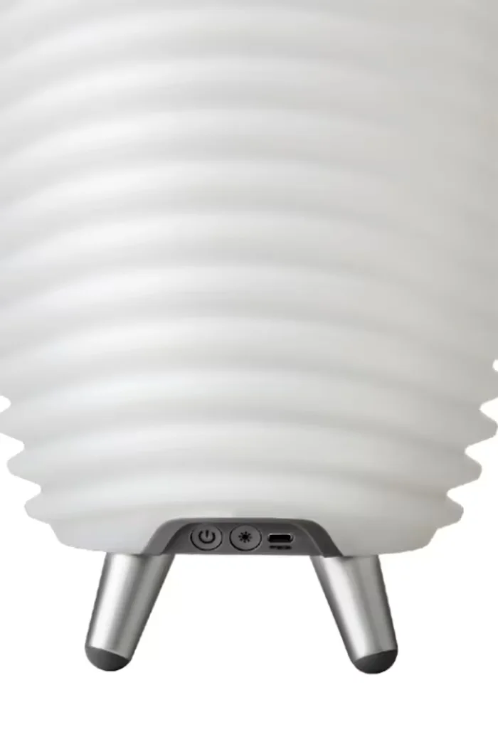 Kooduu Led лампа с високоговорител и място за съхранение Synergy 35 Stereo 2.0 в бяло