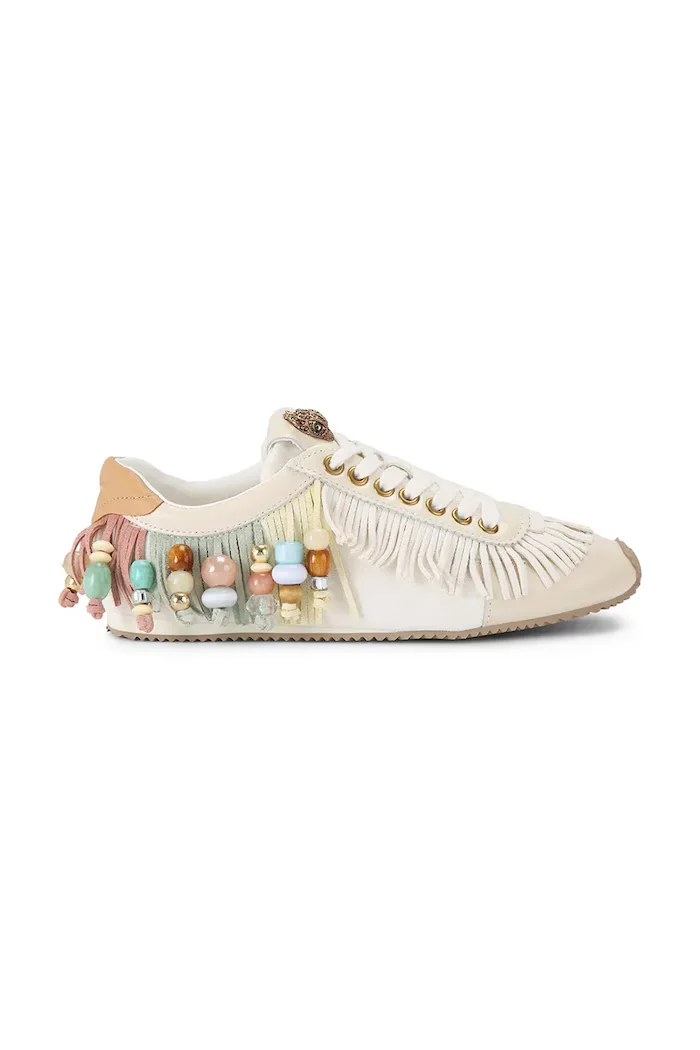 Kurt Geiger London Islington Beaded Tassel маратонки дамски бежови 4725845019