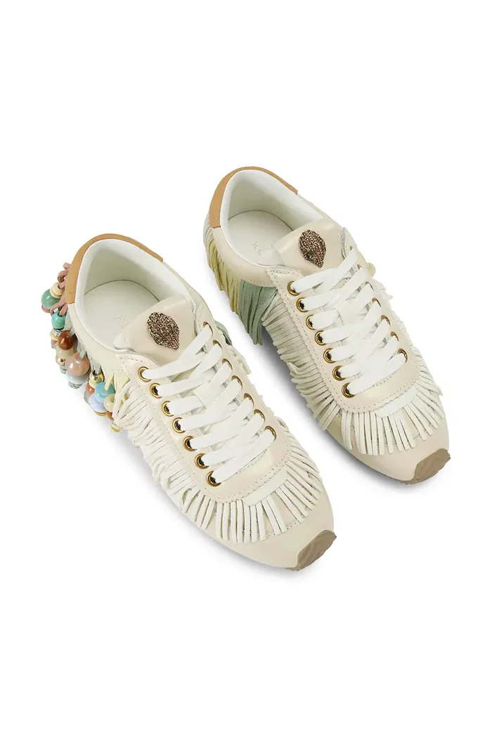 Kurt Geiger London Islington Beaded Tassel маратонки дамски бежови 4725845019