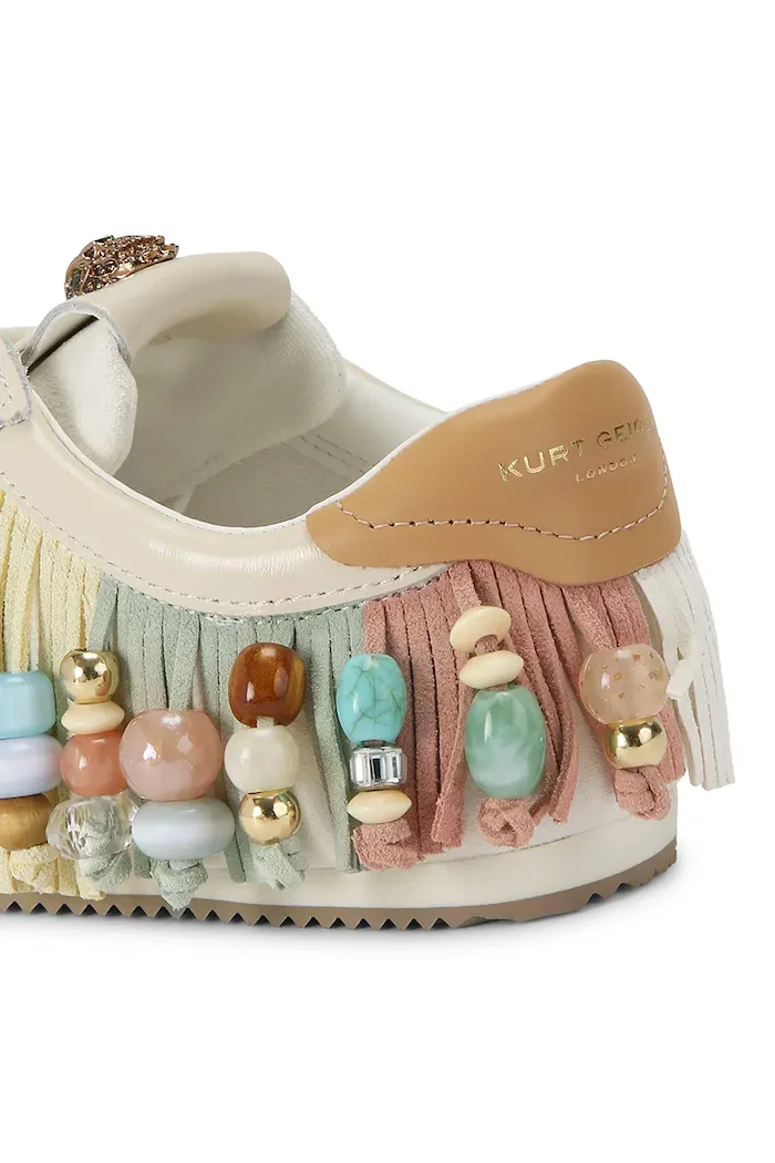 Kurt Geiger London Islington Beaded Tassel маратонки дамски бежови 4725845019