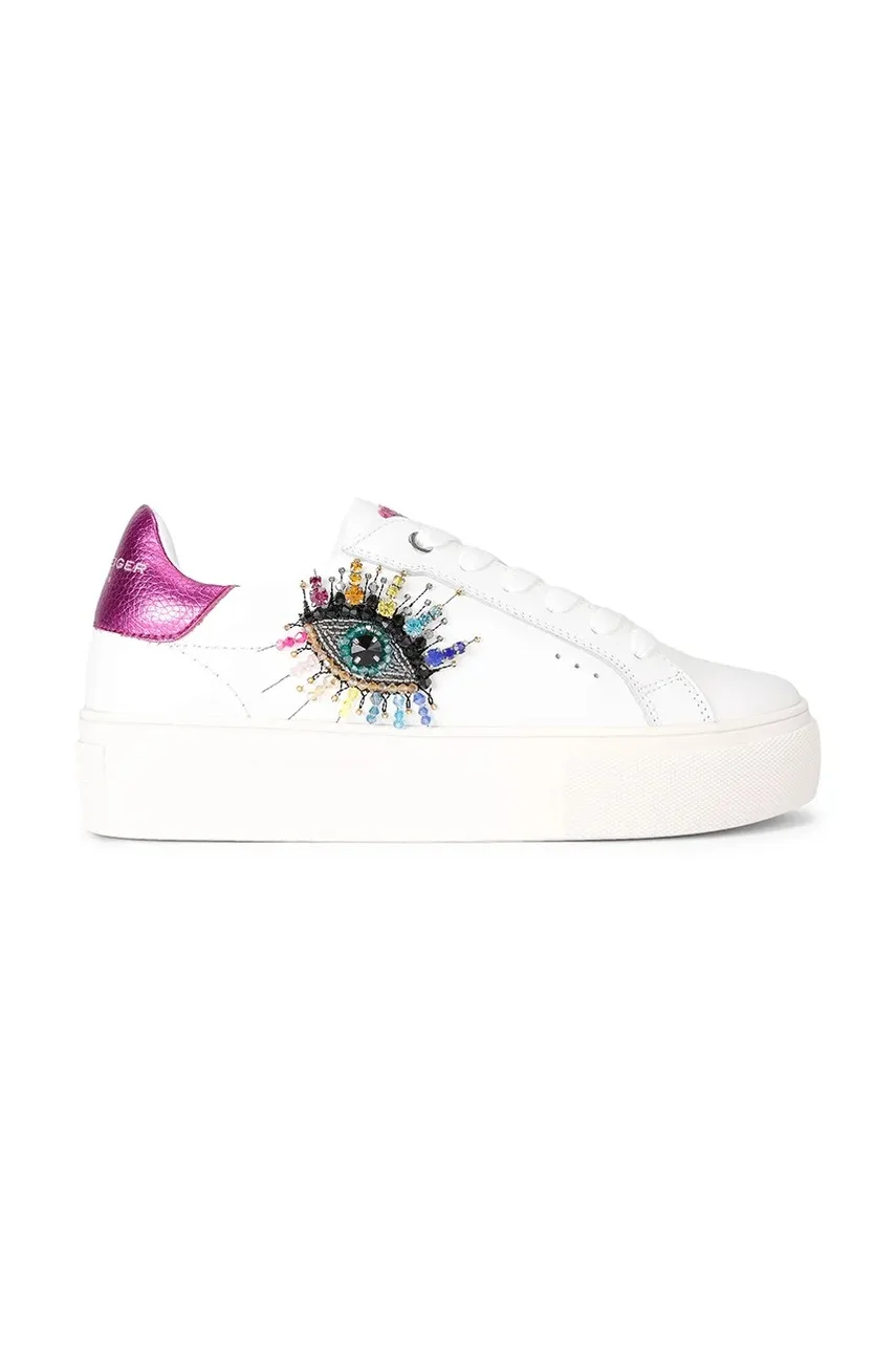 Kurt Geiger London Кожени маратонки Lana Eye