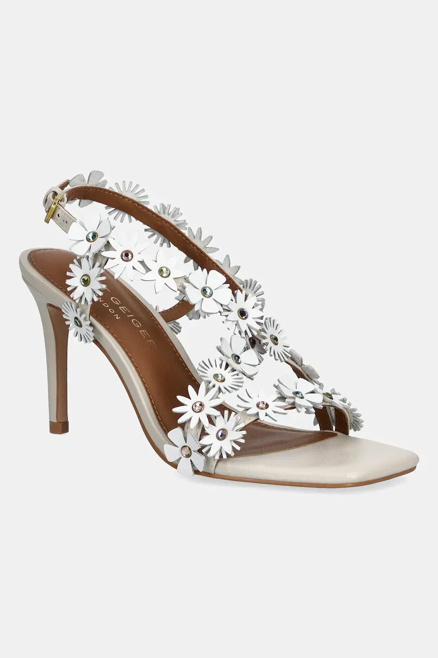 Kurt Geiger London Кожени сандали Flower Sandal
