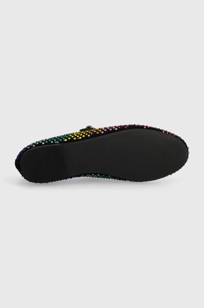 Kurt Geiger London Велурени балеринки Mayfair Ballet Flat в черно 2656305209