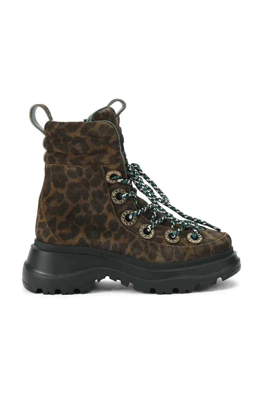 Kurt Geiger London Велурени боти Kensington Hiker
