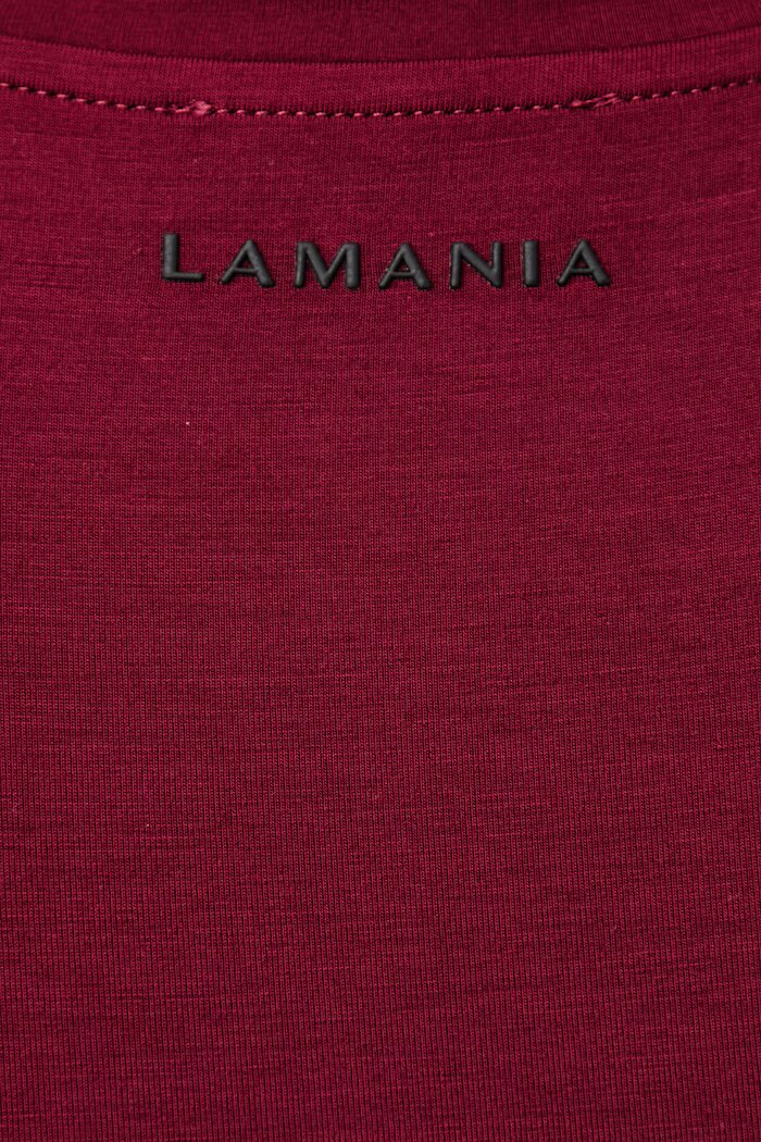 La Mania блуза с дълги ръкави дамска с вискоза APRIL бордо APRIL