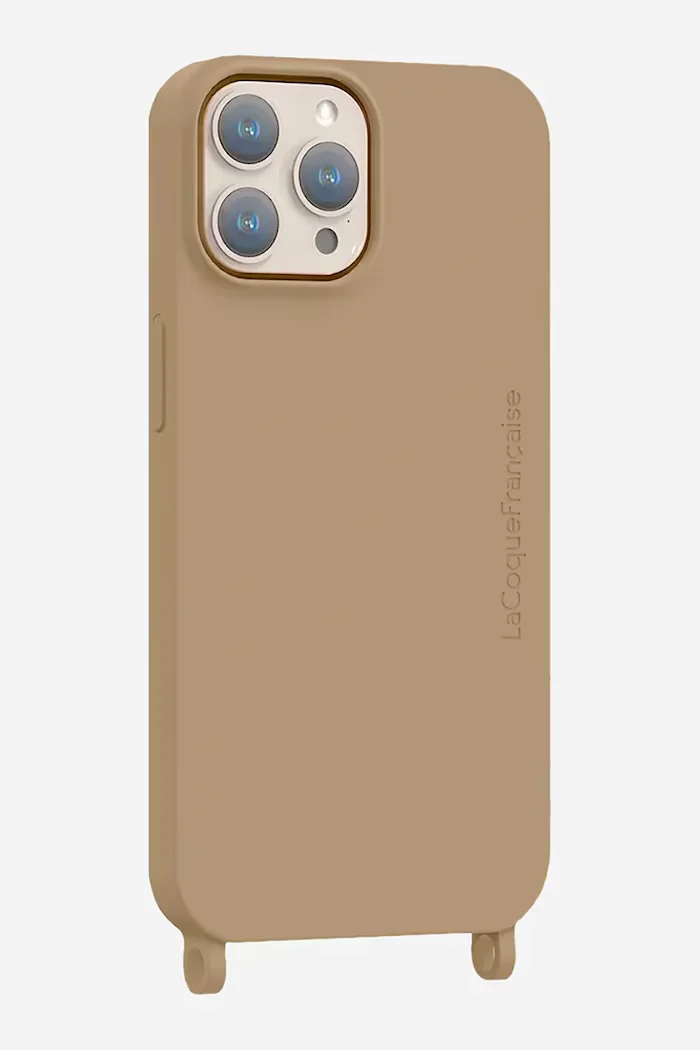 LaCoqueFrançaise кейс за телефон Iphone 16 pm бежов LE322140
