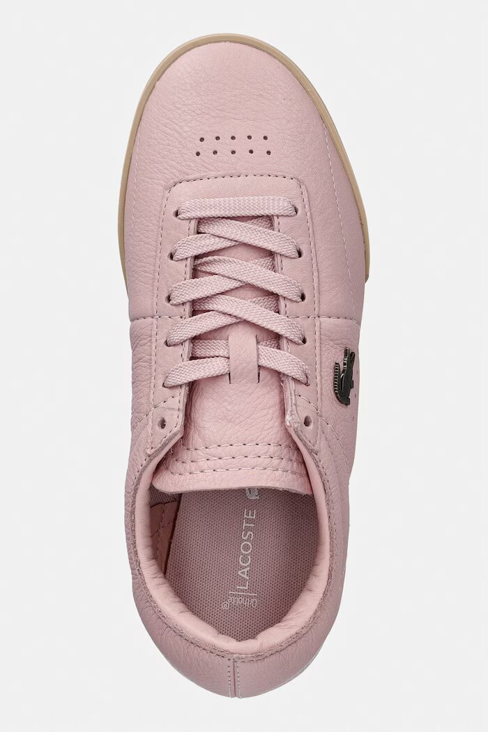 Lacoste Aura маратонки дамски от кожа розови 50SFA0161 AAM