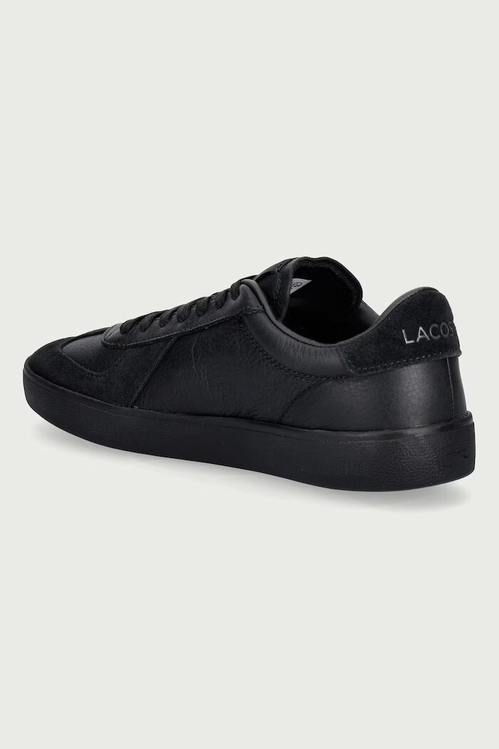 Lacoste BASESHOT PRO маратонки мъжки от кожа черни 52SMA0145