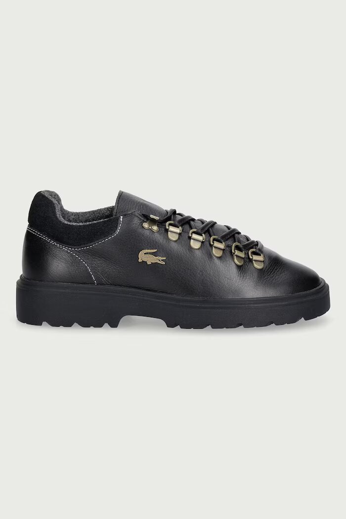 Lacoste BASESHOT WINTER маратонки дамски от кожа черни 52SFA0060