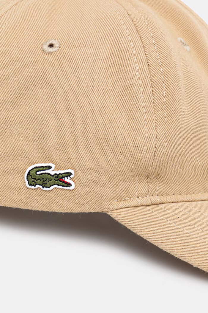 Lacoste Бейзболна шапка от памук бежова RK0440