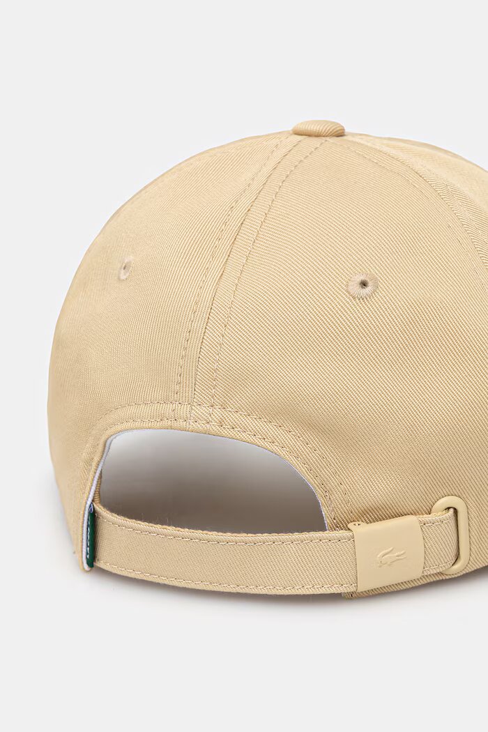 Lacoste бейзболна шапка от памук бежова RK0491