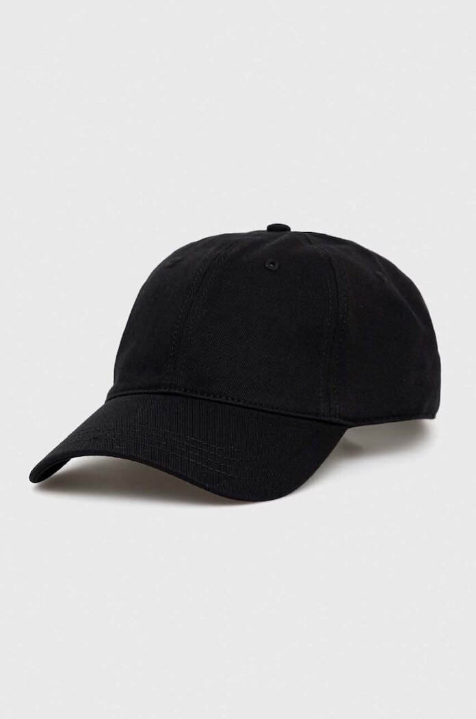 Lacoste бейзболна шапка от памук черна RK0440