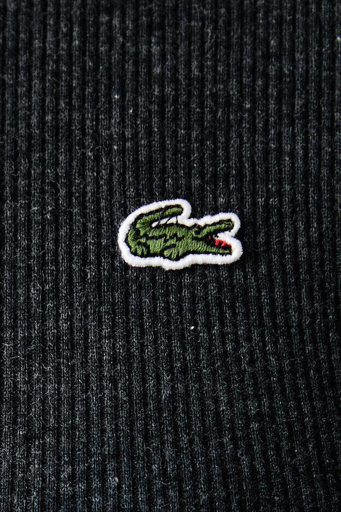 Lacoste блуза с дълги ръкави дамска от памук сива TF1692
