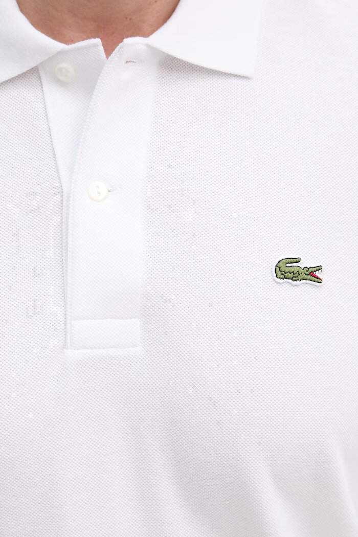 Lacoste Блуза с дълги ръкави мъжка от памук Бяла L1312