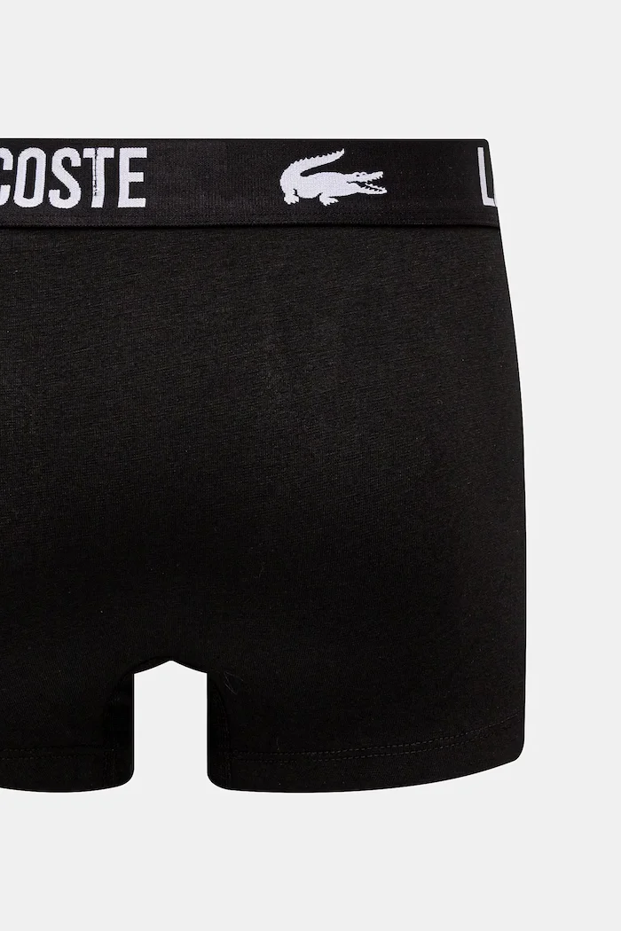 Lacoste боксерки мъжки от памук с еластан 3 броя многоцветни 5H2393