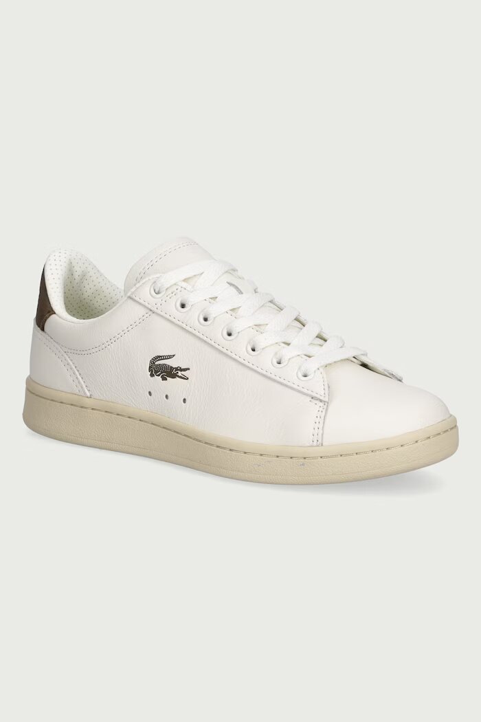Lacoste CARNABY SET маратонки дамски от кожа бежови 52SFA0111