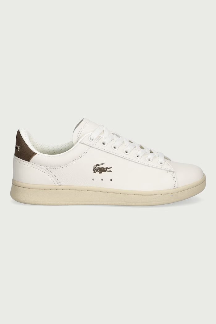 Lacoste CARNABY SET маратонки дамски от кожа бежови 52SFA0111