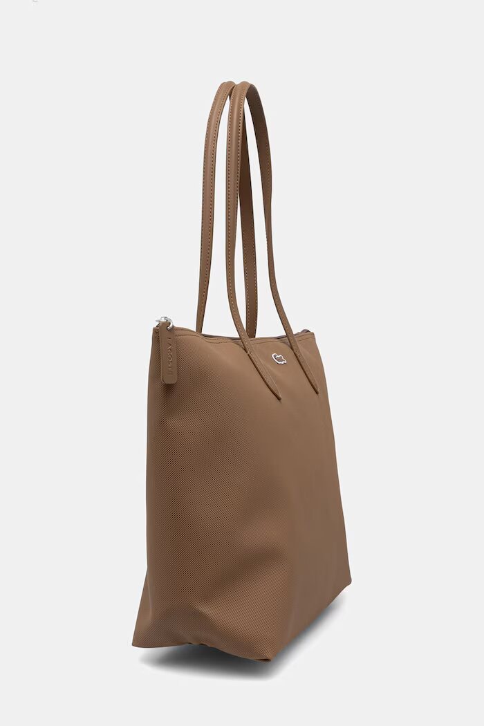 Lacoste чанта tote дамска бежова NF1888PK