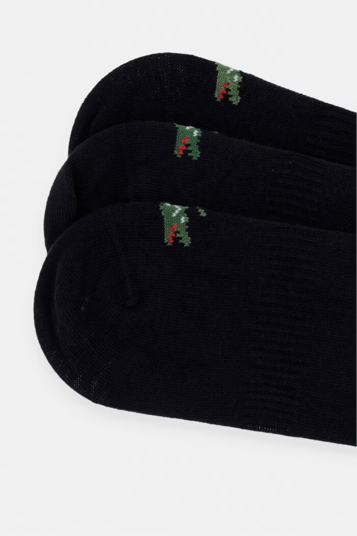 Lacoste чорапи 3 броя черни RA9101
