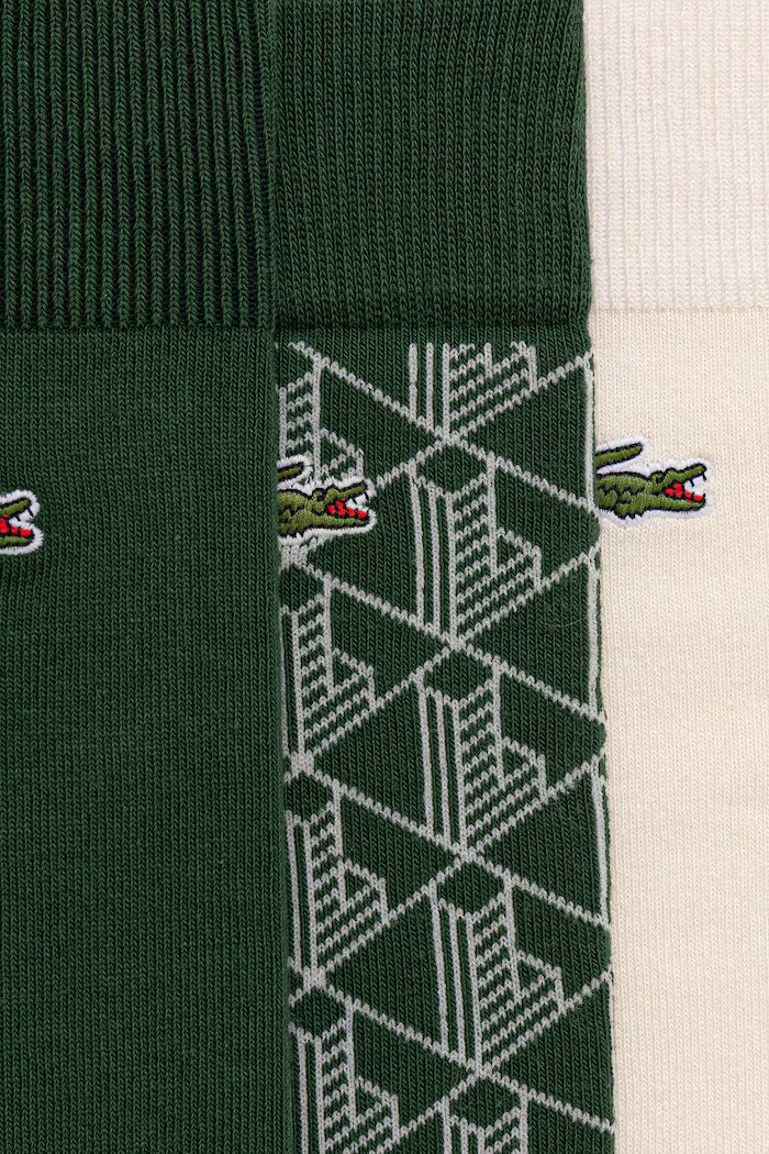 Lacoste чорапи 3 броя многоцветни RA5996
