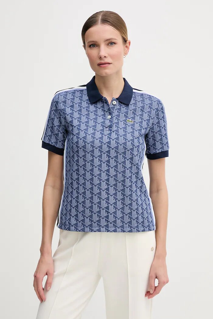 Lacoste дамски от памук тъмносин DF3364