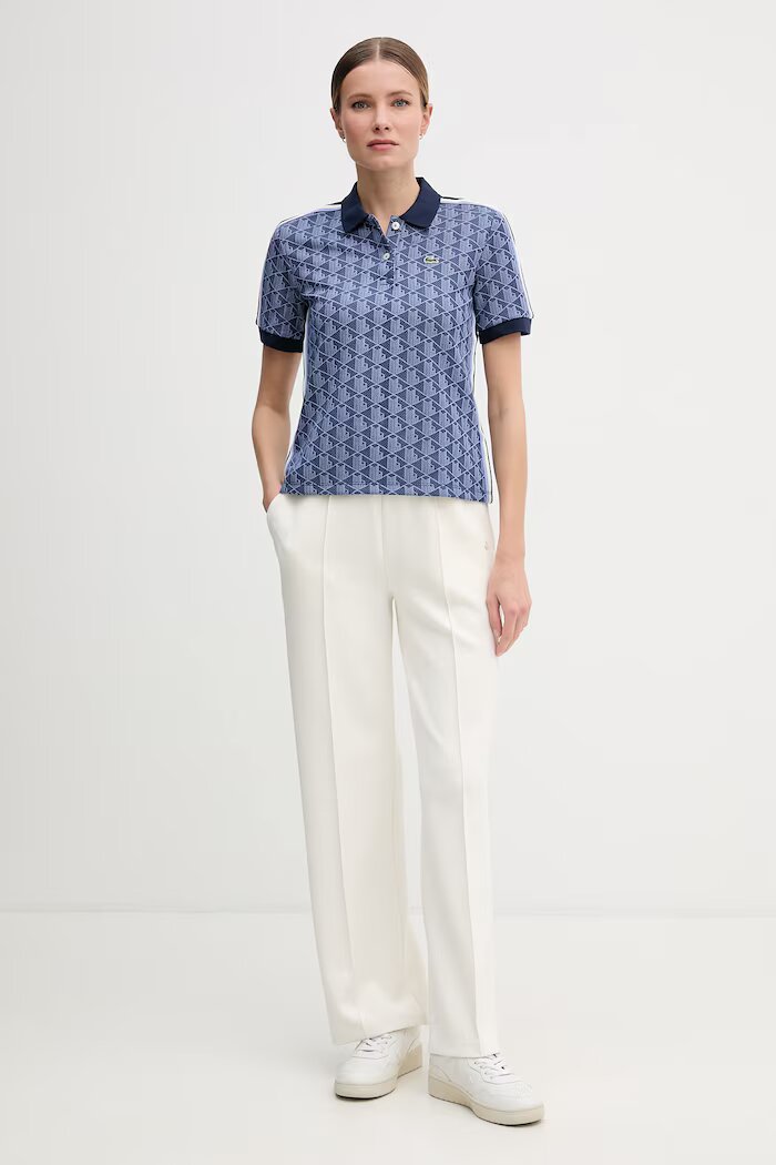 Lacoste дамски от памук тъмносин DF3364