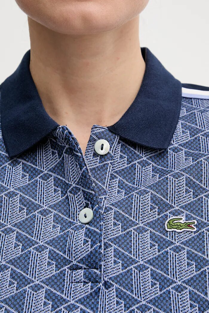 Lacoste дамски от памук тъмносин DF3364