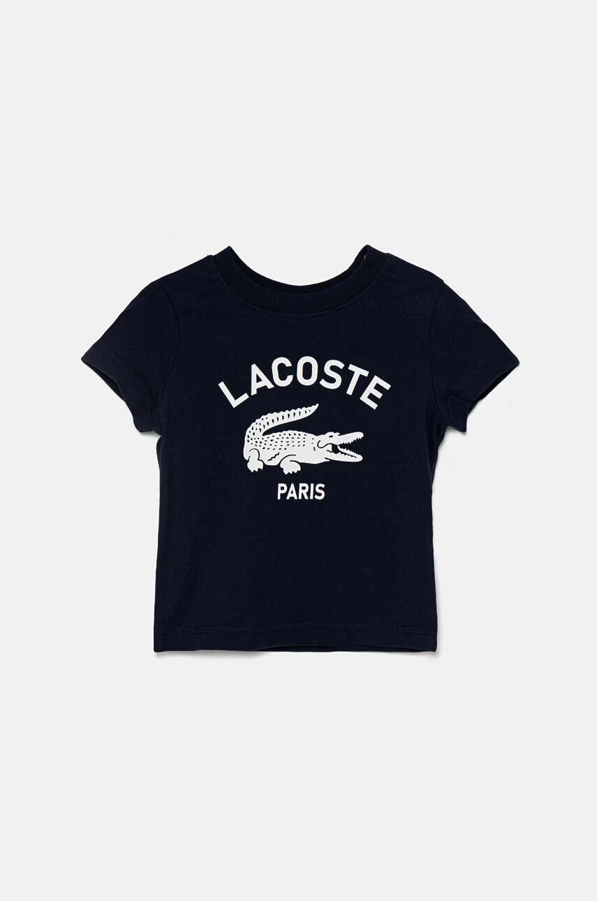 Lacoste Детска памучна тениска