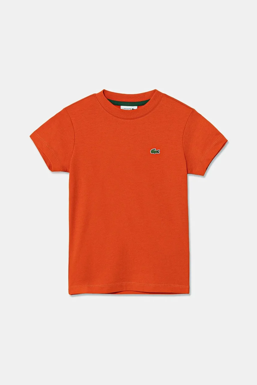 Lacoste Детска памучна тениска