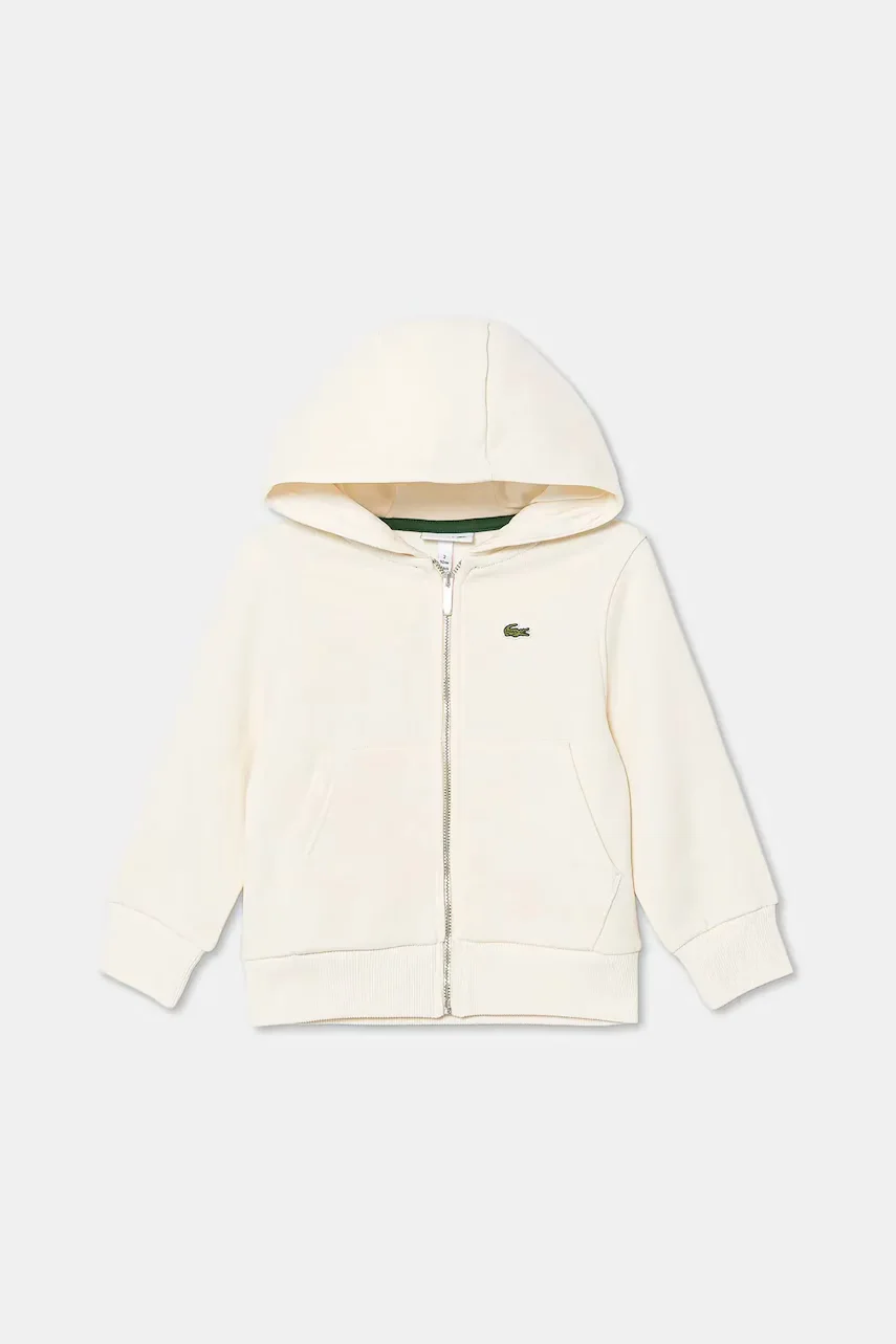 Lacoste Детски памучен суичър
