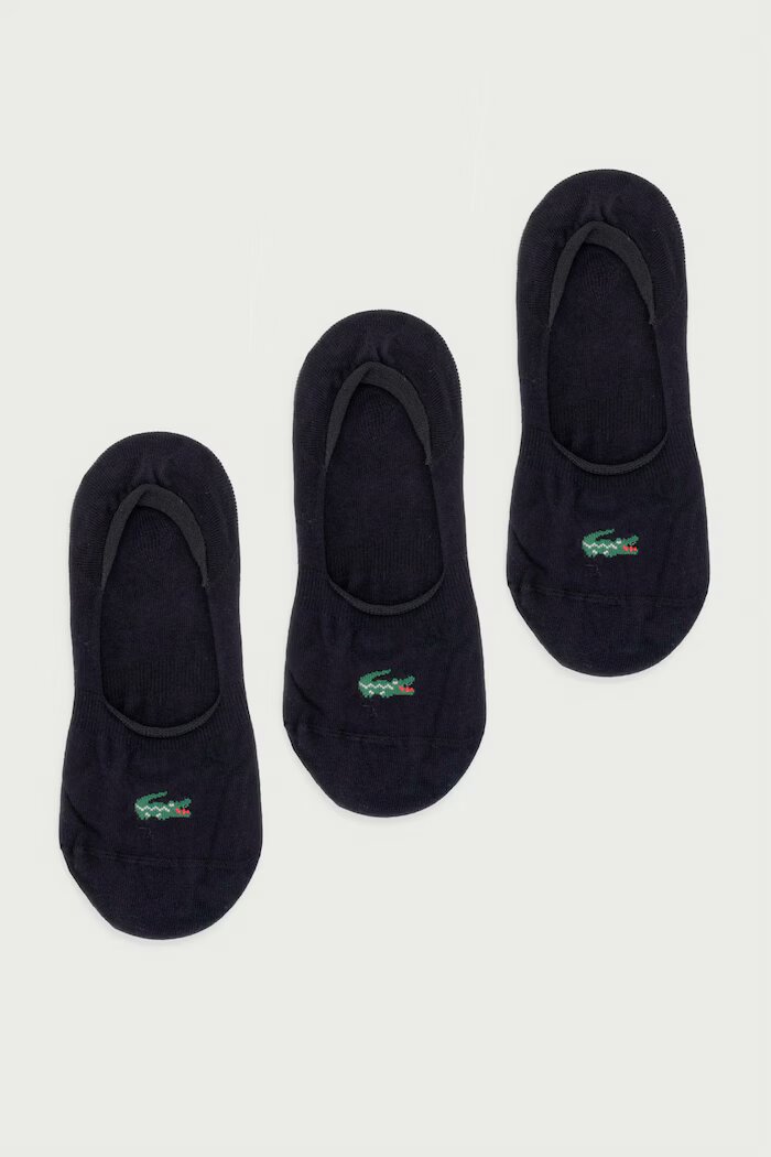 Lacoste къси чорапи 3 броя черни RA9190