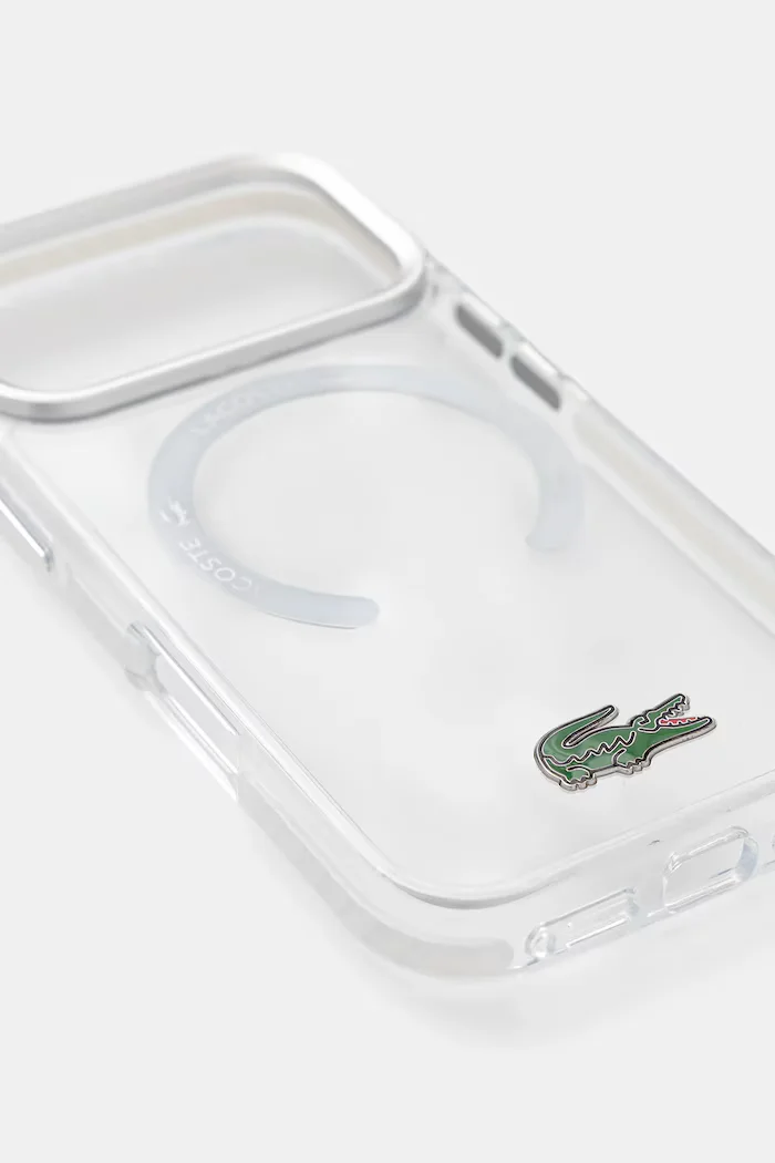 Lacoste Кейс за телефон iPhone 17 Pro в прозрачен цвят LCHMP17LUGTEH