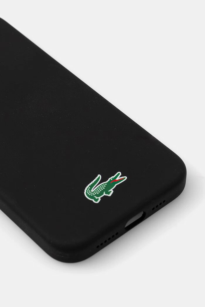 Lacoste кейс за телефон Phone 15 Pro Max черен LCHMP15XSLOK