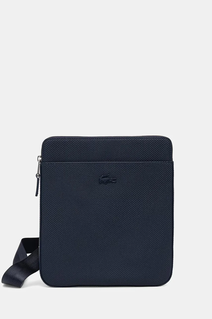 Lacoste Кожена чанта през рамо