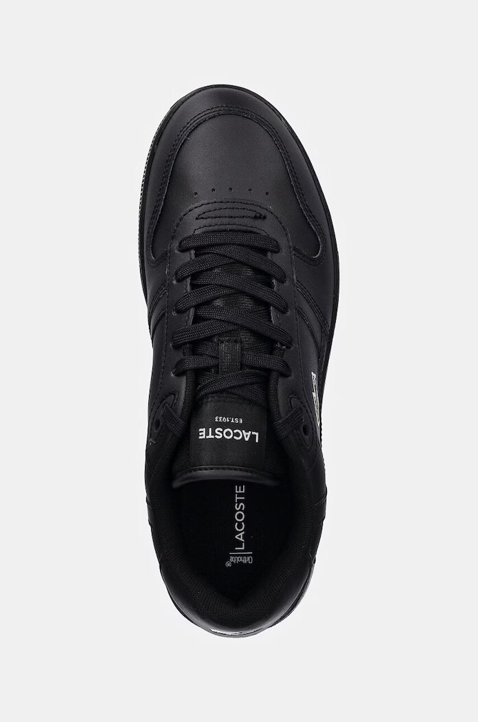 Lacoste Кожени маратонки T-Clip Set в черно 48SMA0031