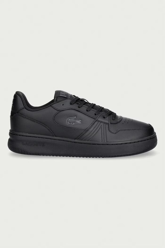 Lacoste L001 SET маратонки мъжки от кожа черни 50SMA0097