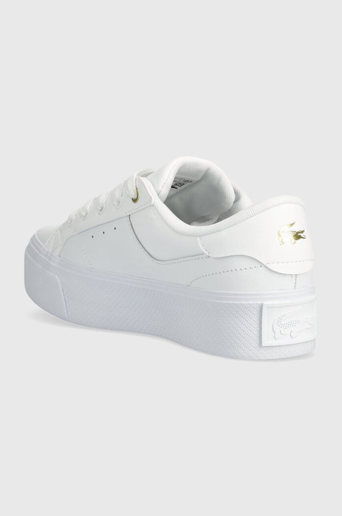 Lacoste Маратонки Ziane Platform Logo Leather в бяло 47CFA0005