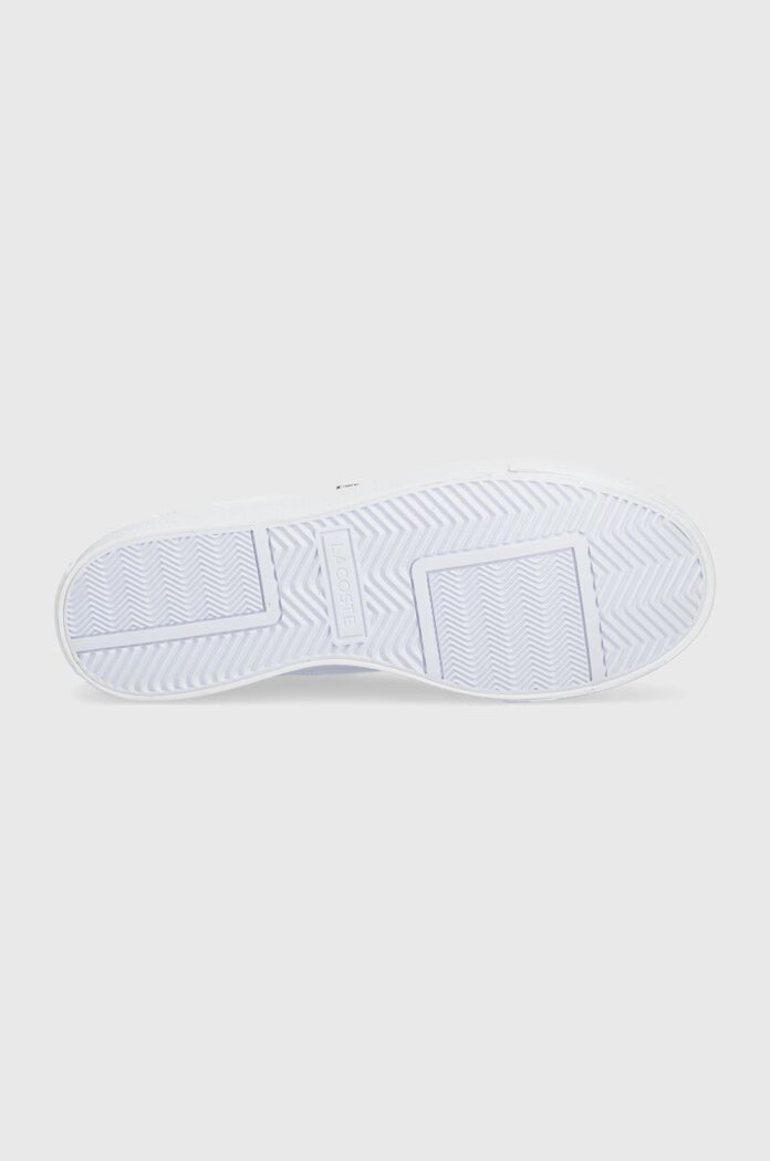 Lacoste Маратонки Ziane Platform Logo Leather в бяло 47CFA0005