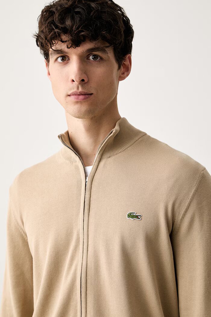 Lacoste мъжки от памук бежов AH1957