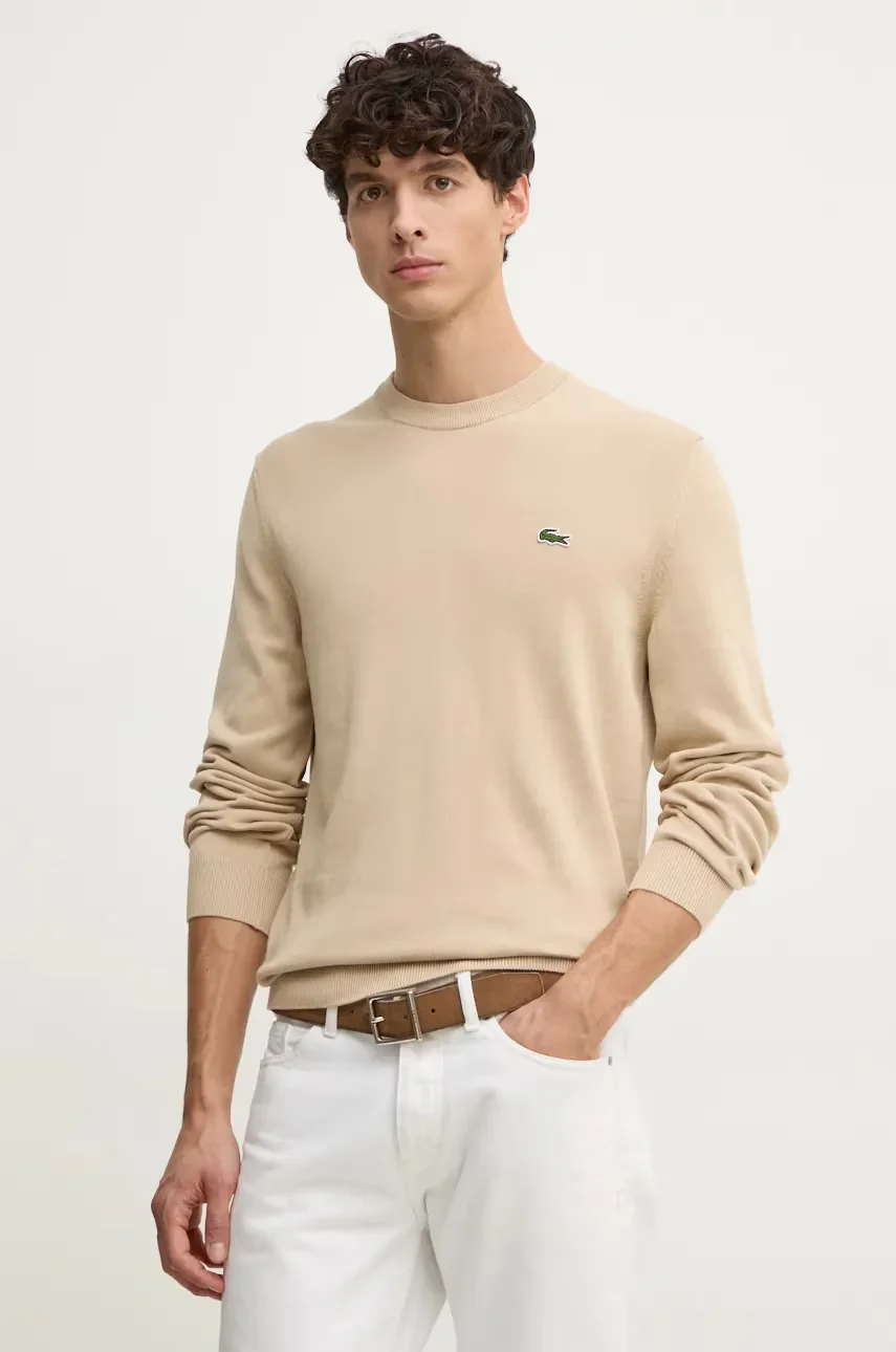 Lacoste Памучен пуловер