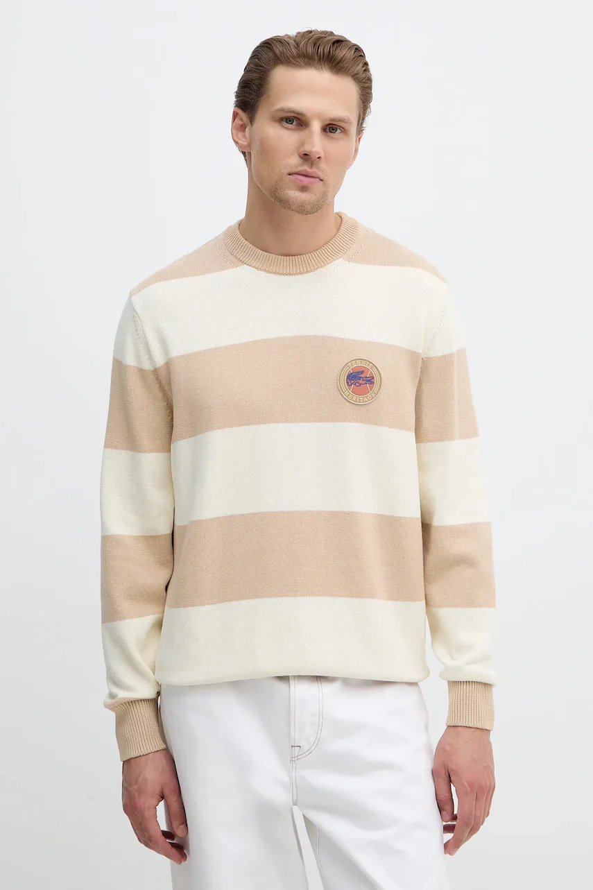 Lacoste Памучен пуловер