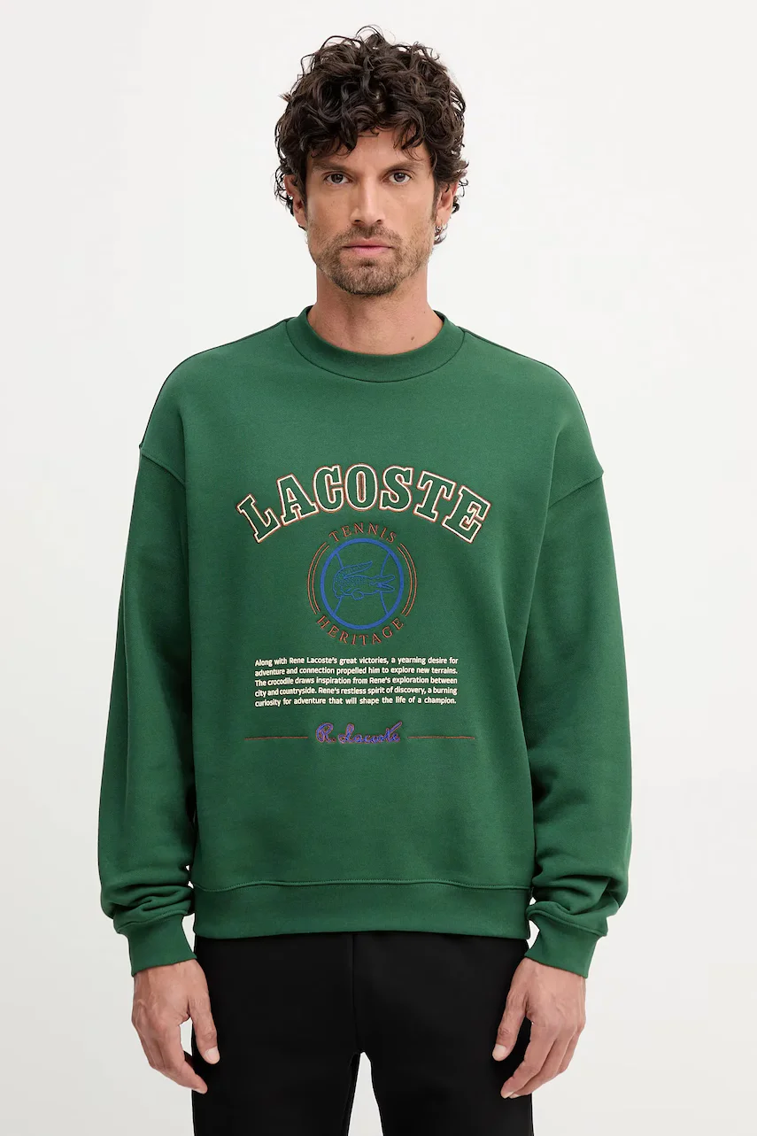 Lacoste Памучен суичър