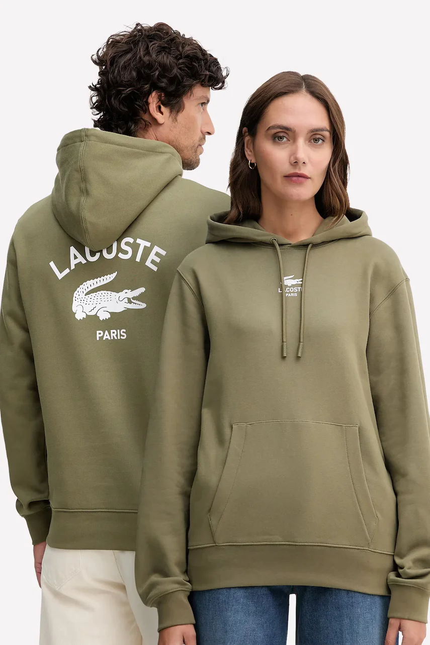 Lacoste Памучен суичър