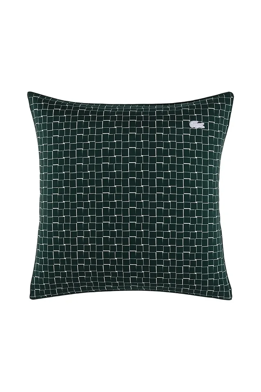 Lacoste Памучна калъфка за възглавница L BLOCK Vert 65 x 65 cm