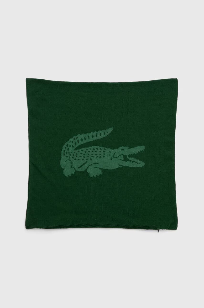 Lacoste Памучна калъфка за възглавница L Reflet Vert 45 x 45 cm
