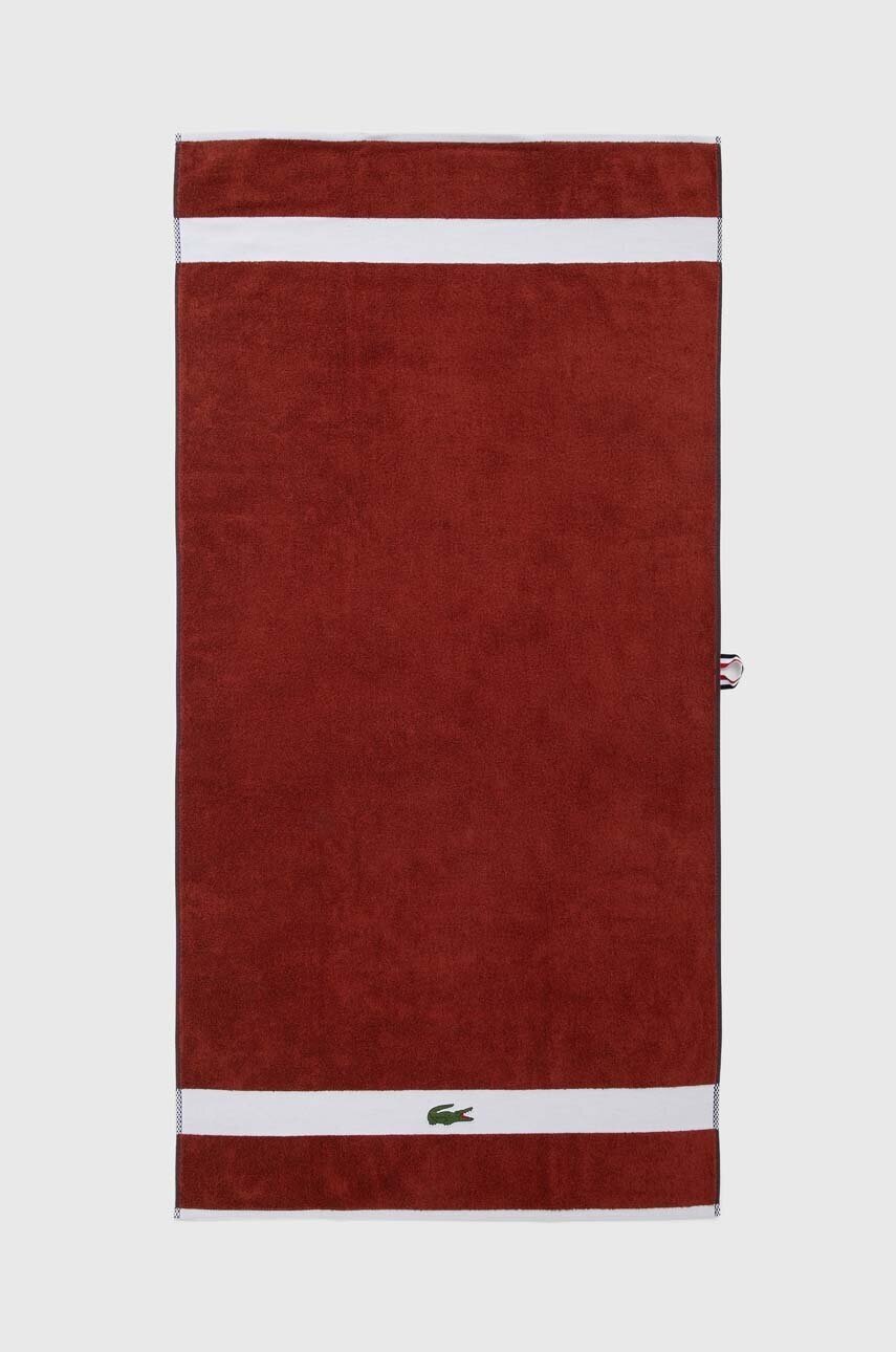 Lacoste Памучна кърпа L Casual Terre Battue 70 x 140 cm