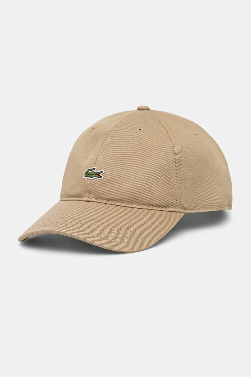 Lacoste Памучна шапка с козирка